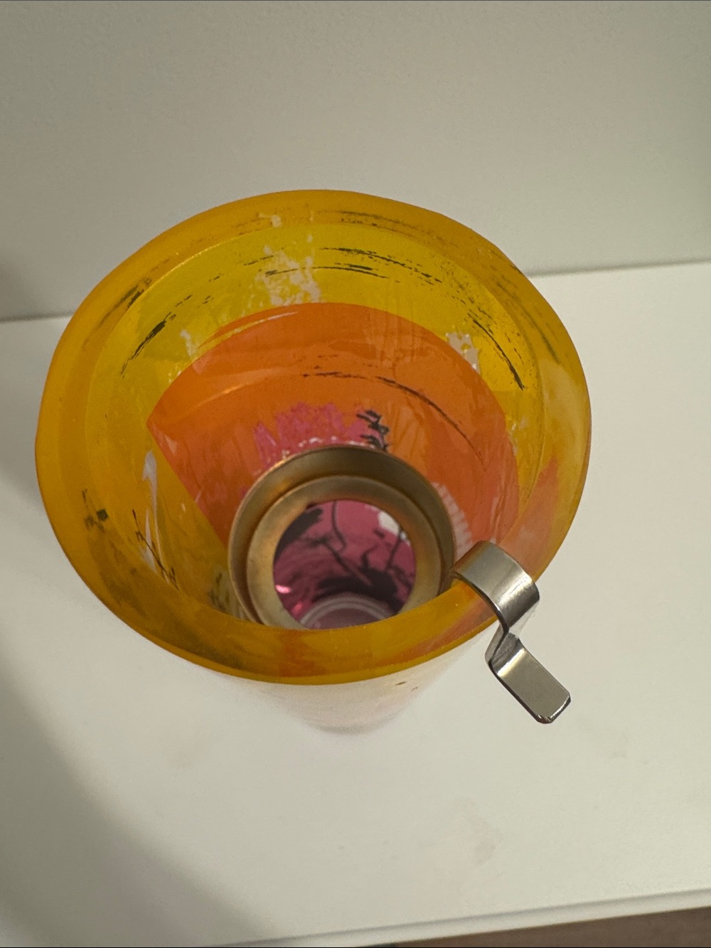 Partylite Glass Vase/Tealight Holder - Picture 4 of 6